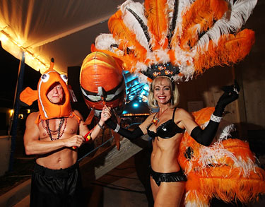 Headdress Ball 2011 photo - Duval Street, Key West